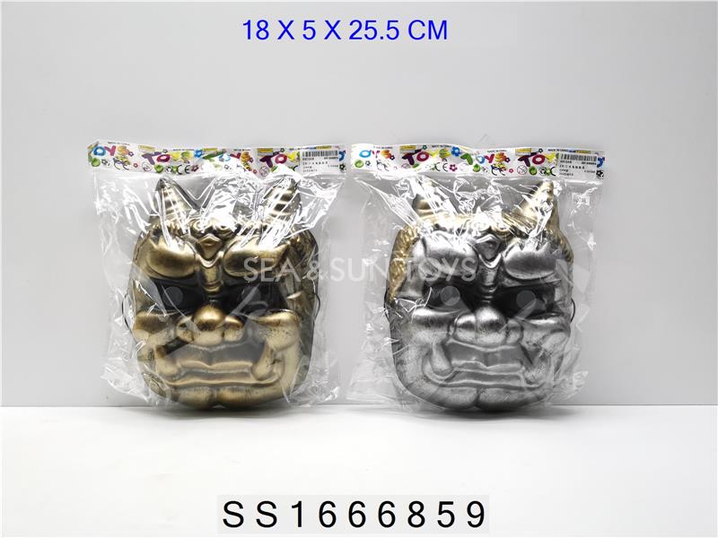 2色日本鬼臉面具