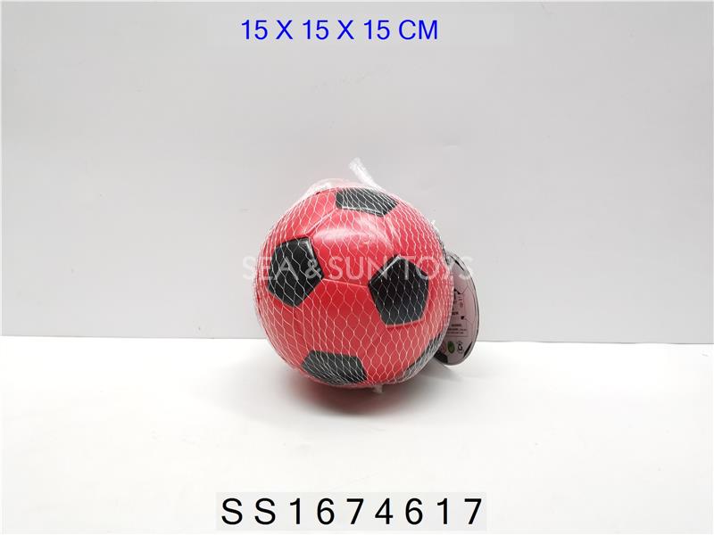 15公分彩色足球PU球