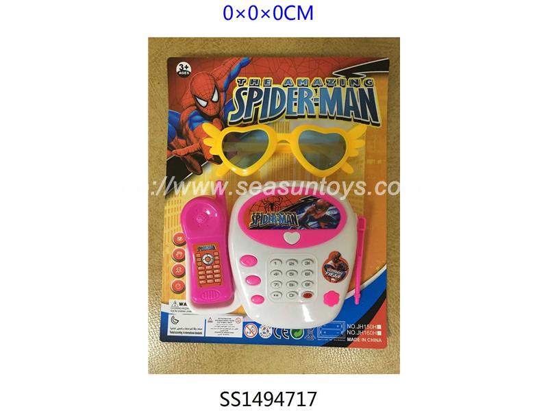 蜘蛛侠电话+眼镜